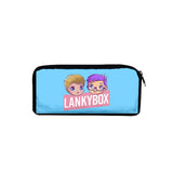Lankybox Merch Pencil Box Student Canvas Bag School Supplies