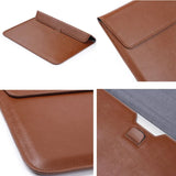 Laptop Protective Bag Shockproof PU Leather Case HSJ88