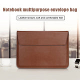 Laptop Protective Bag Shockproof PU Leather Case HSJ88