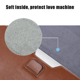 Laptop Protective Bag Shockproof PU Leather Case HSJ88