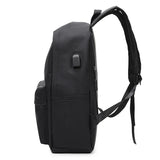 College Laptop Backpack USB Charging Port Waterproof School Bags