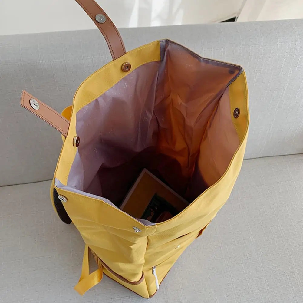 College Style Laptop Backpack Large Capacity Student Bookbag