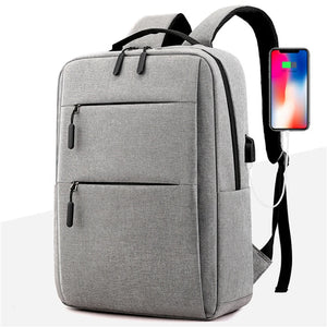Slim Laptop Backpack Anti Theft USB Charge