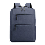 Thin Light Laptop Backpack Anti Theft USB Charge