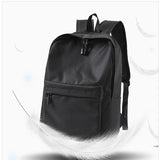 Men's Vintage PU Laptop Backpack Travel Rucksack Schoolbag