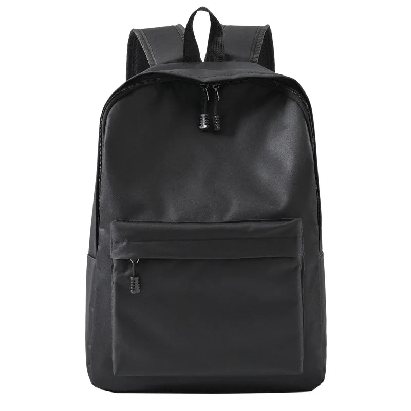 Men's Vintage PU Laptop Backpack Travel Rucksack Schoolbag