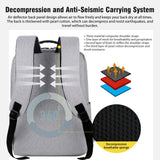 Laptop Backpack with USB Charging Port Water Resistant Outdoor Sports Daypack