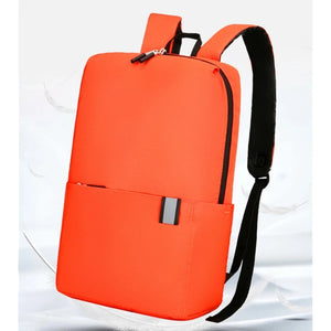 Reflective Stripe Laptop Backpack Large Capacity Daypack