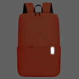 Reflective Stripe Laptop Backpack Large Capacity Daypack