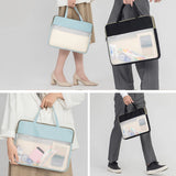 Waterproof 13.3 14 Inch Laptop Bag Briefcase for Men Women