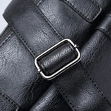 15.6 inch Laptop Bag Sleeve Case Men Handbag PU Leather Briefcase