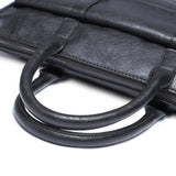 15.6 inch Laptop Bag Sleeve Case Men Handbag PU Leather Briefcase