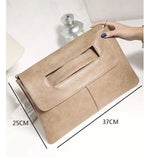 Women's PU Leather Laptop Bag Crossbody Shoulder Messenger Clutches