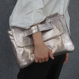 Women's PU Leather Laptop Bag Crossbody Shoulder Messenger Clutches