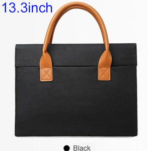 Laptop Bag Men Briefcase Women Hand Bag Notebook Carrying Case 13 14 15.6 inch