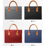 Laptop Bag Men Briefcase Women Hand Bag Notebook Carrying Case 13 14 15.6 inch
