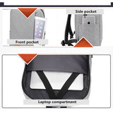 USB Charging Backpack for Laptop Travel, Men Women School Bookbag