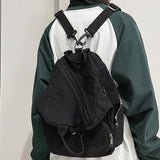 Canvas Vintage Backpack Small Women School Bags Ladies College Student Backpack