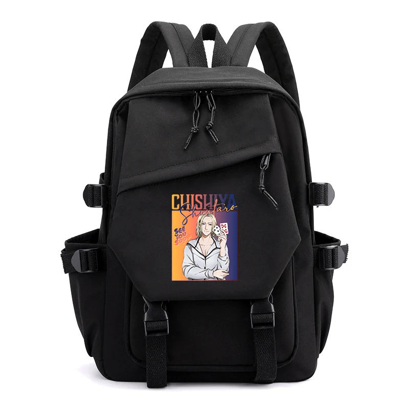 Alice In Borderland Laptop Rucksack Travel Backpack