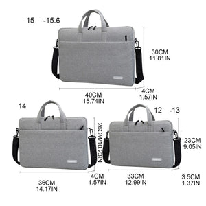 Laptop Shoulder Bag Briefcase 13 14 15.6in Tablet Sleeve Durable Lightweight