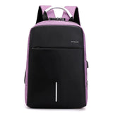 USB Charging Backpack Women Schoolbag Anti Theft Business Travel Bag