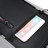 Men's Business Laptop Backpack with USB Charging