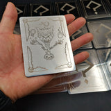 ICP Great Milenko Joker Trading Card Stainless Steel Charm Juggalo