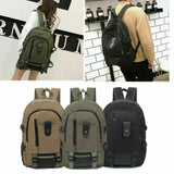 Large Backpack Mens Boys Rucksack Fishing Sports Travel Hiking SchoolBag