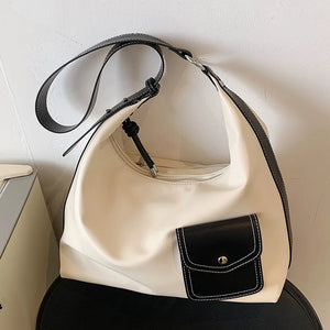 Large Capacity Tote Bag for Women Summer Commuter Shoulder Bag