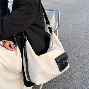 Large Capacity Tote Bag for Women Summer Commuter Shoulder Bag