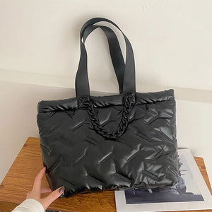 Large Bags Ladies Bread Clothes Shopping Bag Texture