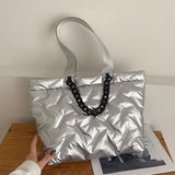 Large Bags Ladies Bread Clothes Shopping Bag Texture