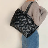 Large Bags Ladies Bread Clothes Shopping Bag Texture