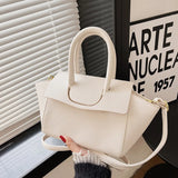 Large Bags Ladies Handbags PU Leather Messenger Bags High Retro Shopping Bag