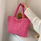 Large Hobo Bag for Women Autumn Winter Handbag Shopping Bag