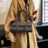 PU Leather Shoulder Bags Western Style Handbags For Women