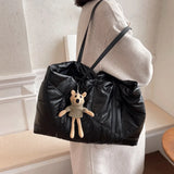 Large Ladies Shoulder Tote Bag Soft Texture High Quality