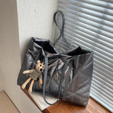 Large Ladies Shoulder Tote Bag Soft Texture High Quality