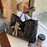 Large Ladies Shoulder Tote Bag Soft Texture High Quality