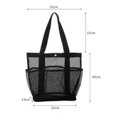 Large Beach Bag Summer Travel Mesh Storage Bag