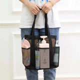 Large Beach Bag Summer Travel Mesh Storage Bag