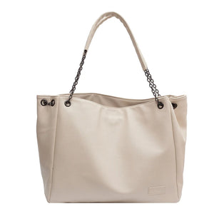 Large Women's Shoulder Bag Casual Tote Bag Pu Leather Crossbody