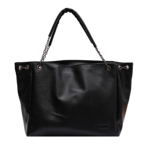 Large Women's Shoulder Bag Casual Tote Bag Pu Leather Crossbody
