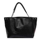 Large Women's Shoulder Bag Casual Tote Bag Pu Leather Crossbody
