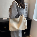 Large Women's Shoulder Bag Casual Tote Bag Pu Leather Crossbody