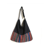 Bohemian Vintage Women Shoulder Bag Cotton Canvas Bag