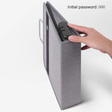 Large Briefcase Document Storage Bag File Folder Passport Seal Organizer