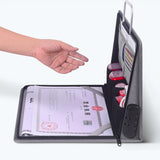 Large Briefcase Document Storage Bag File Folder Passport Seal Organizer
