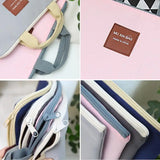 Large A4 Document Bag Business Briefcase Paper Storage Organizer