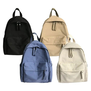 Large Capacity Backpack Bookbag Soft Handle Shoulder Straps Business